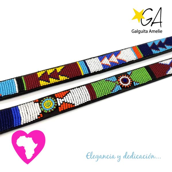 Collares para perros masai
