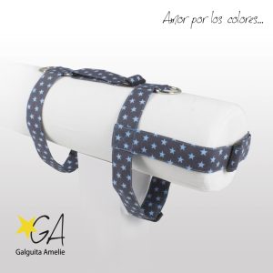 Arnés personalizado par galgos y podencos