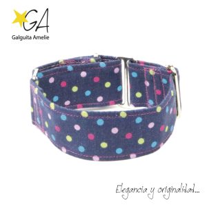 Collar martingale de galguita amelie