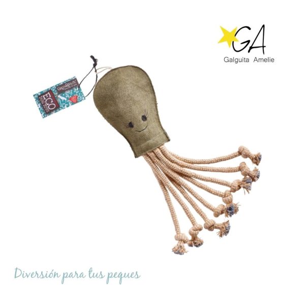 Juguete pulpo galguita amelie